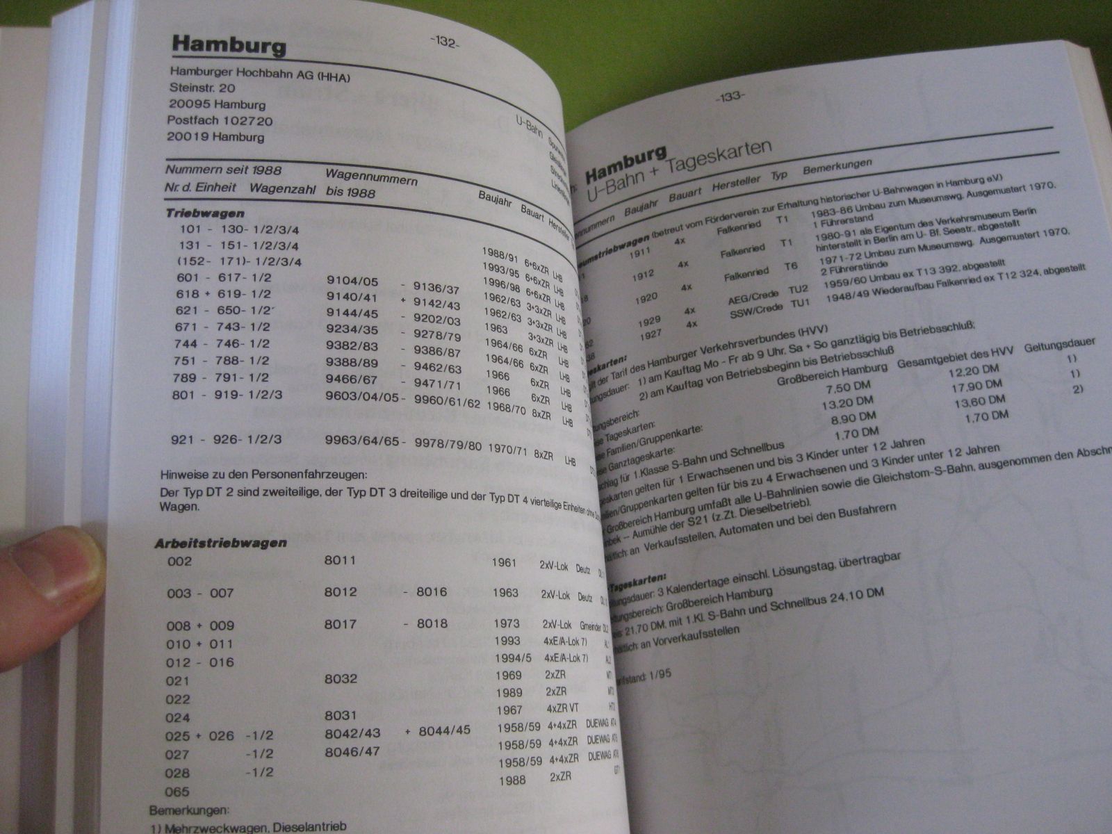 Bücher: Buch: Strassenbahnatlas Deutschland 1996 – Neu (gemäss Beschreibung) aus Malters von Marosko 3