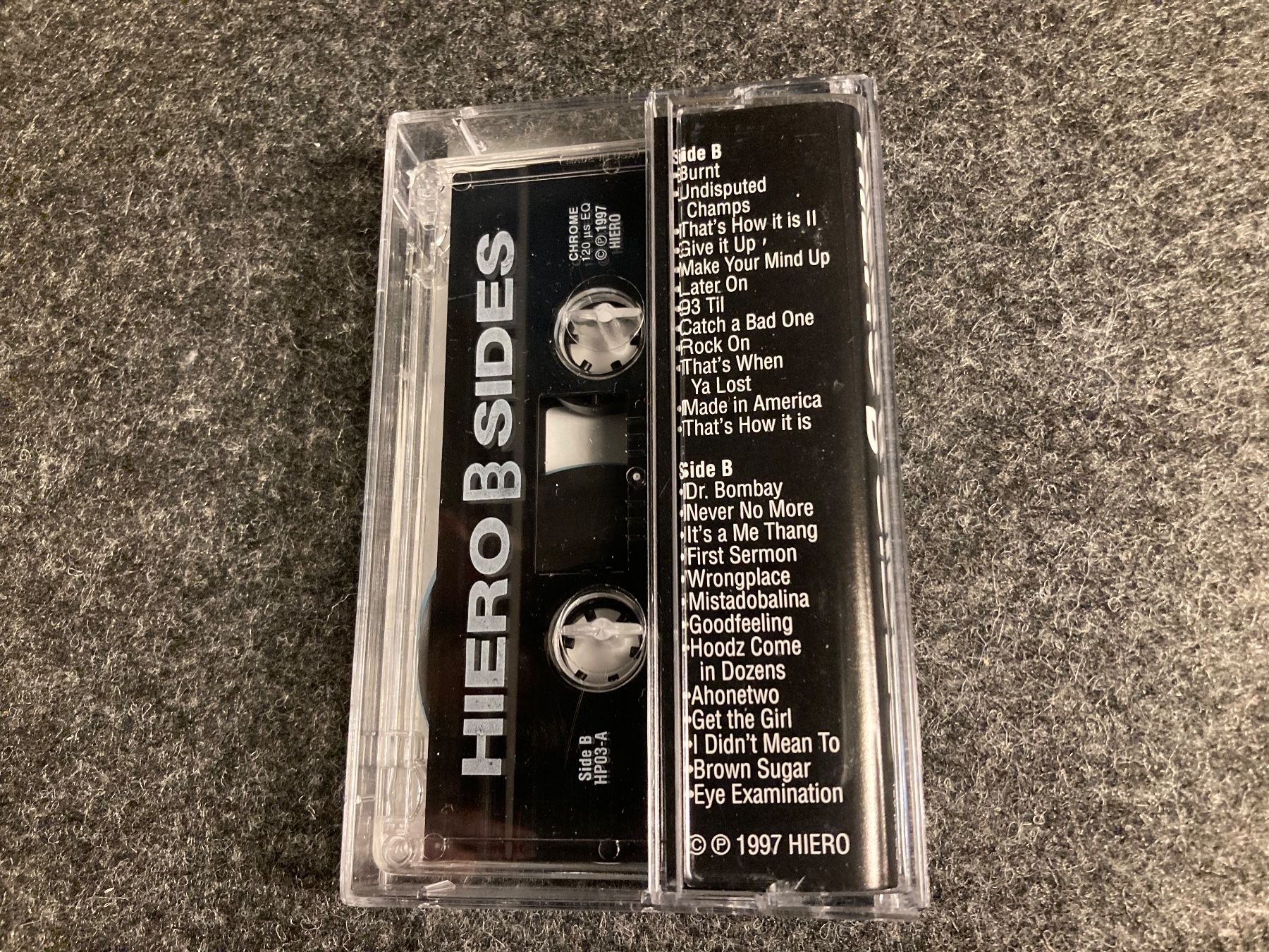 Musicassette: Hieroglyphics - Hiero B Sides (MC) – Usato da Fribourg venduto da Karushi 2