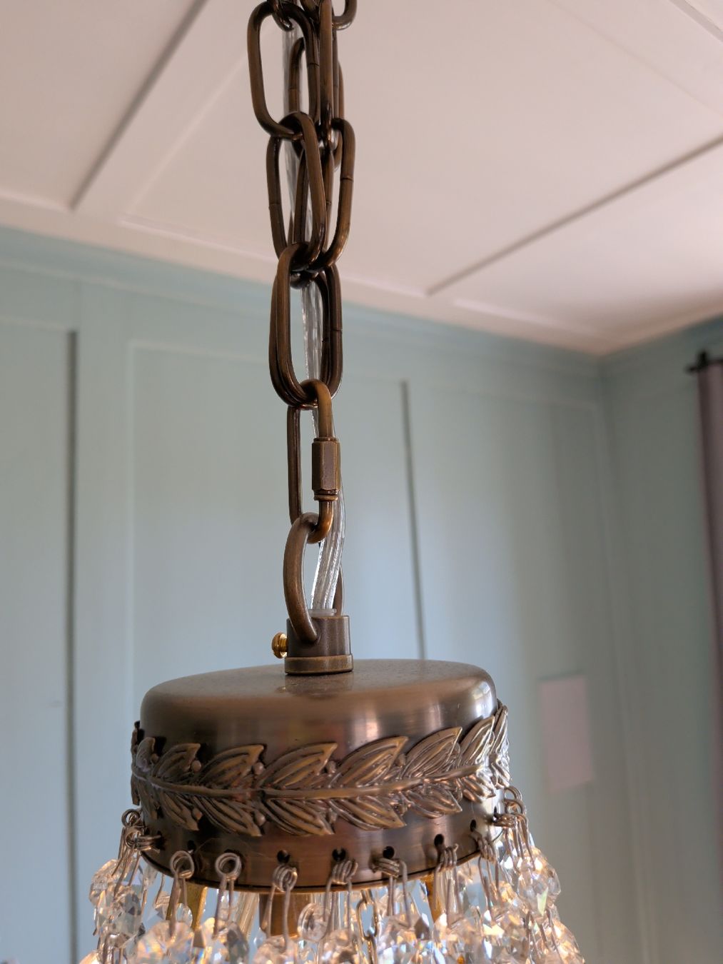 Lustres & lampes de plafonds: Kronleuchter 35cm Durchmesser, variable Höhe – D'occasion à Dietfurt par Subforce1853 9