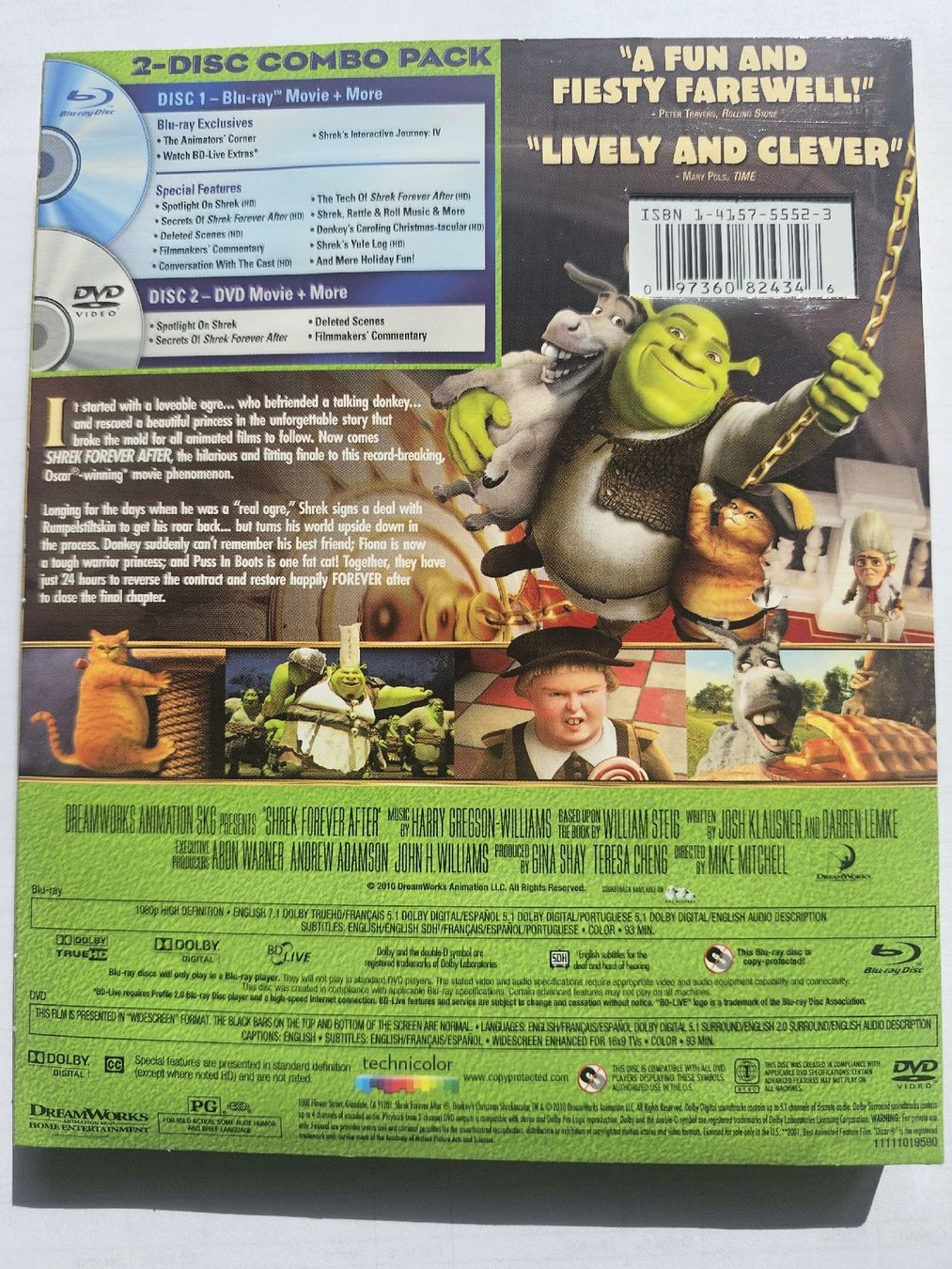 Alle DVDs: Shrek Forever After - Blu-ray + DVD - Top Zustand – Gebraucht aus Würenlos von  1
