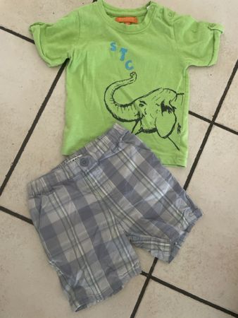  T-Shirt Staccato und Shorts La Redoute Gr. 80