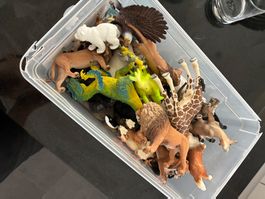 Tierfiguren Sammlung, viele Schleichtiere