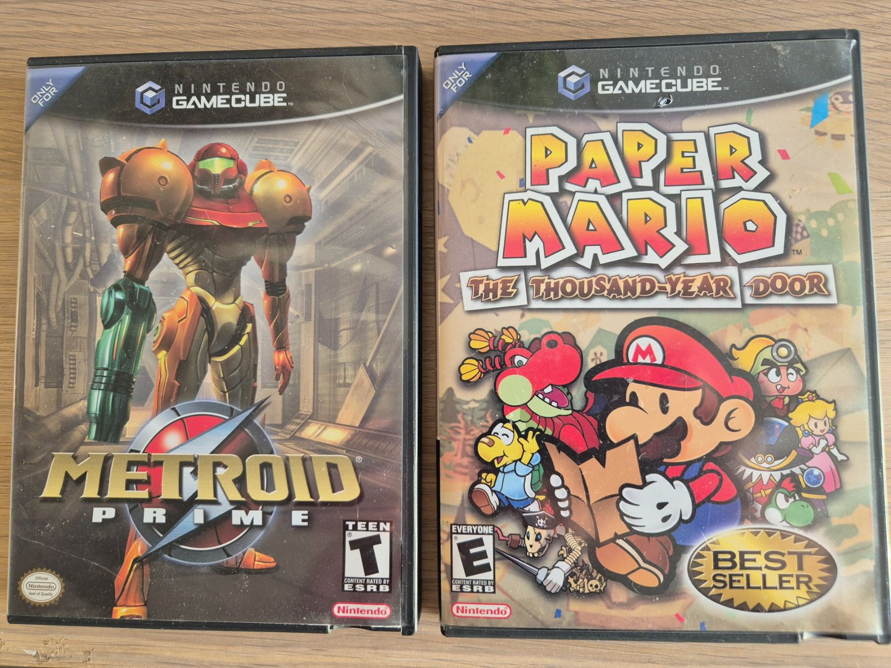 Nintendo Jeux: Paper Mario / Metroid Gamecube US🇺🇸 – D'occasion à Ursy par RetroBebar777