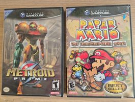 Paper Mario / Metroid Gamecube US🇺🇸