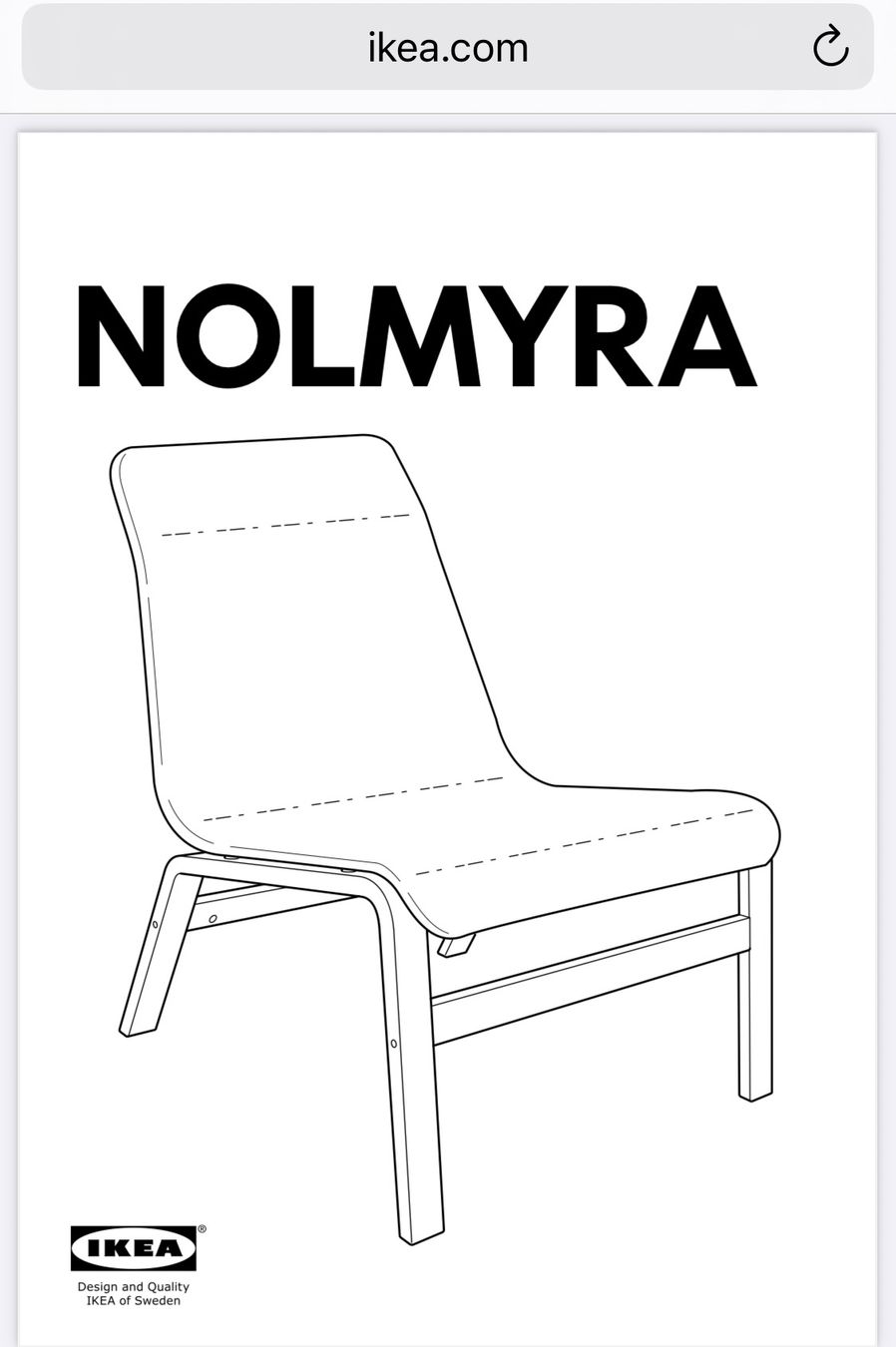 Ikea Poltrone: IKEA NOLMYRA Sessel – Usato da Silvaplana venduto da Lotzis 4