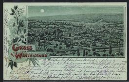 Mondschein-Lithographie Winterthur, Orts