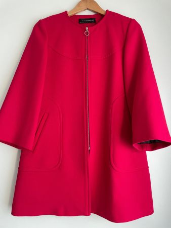 Zara Jacke / Kurzmantel Magenta Gr. S