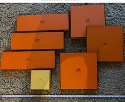 Designer bags, boxes, ribbons - numerous