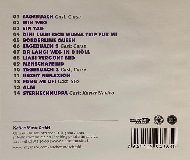 CD: Bucher & Schmid - Iisziit – Usato da Grüningen venduto da azulverde 1