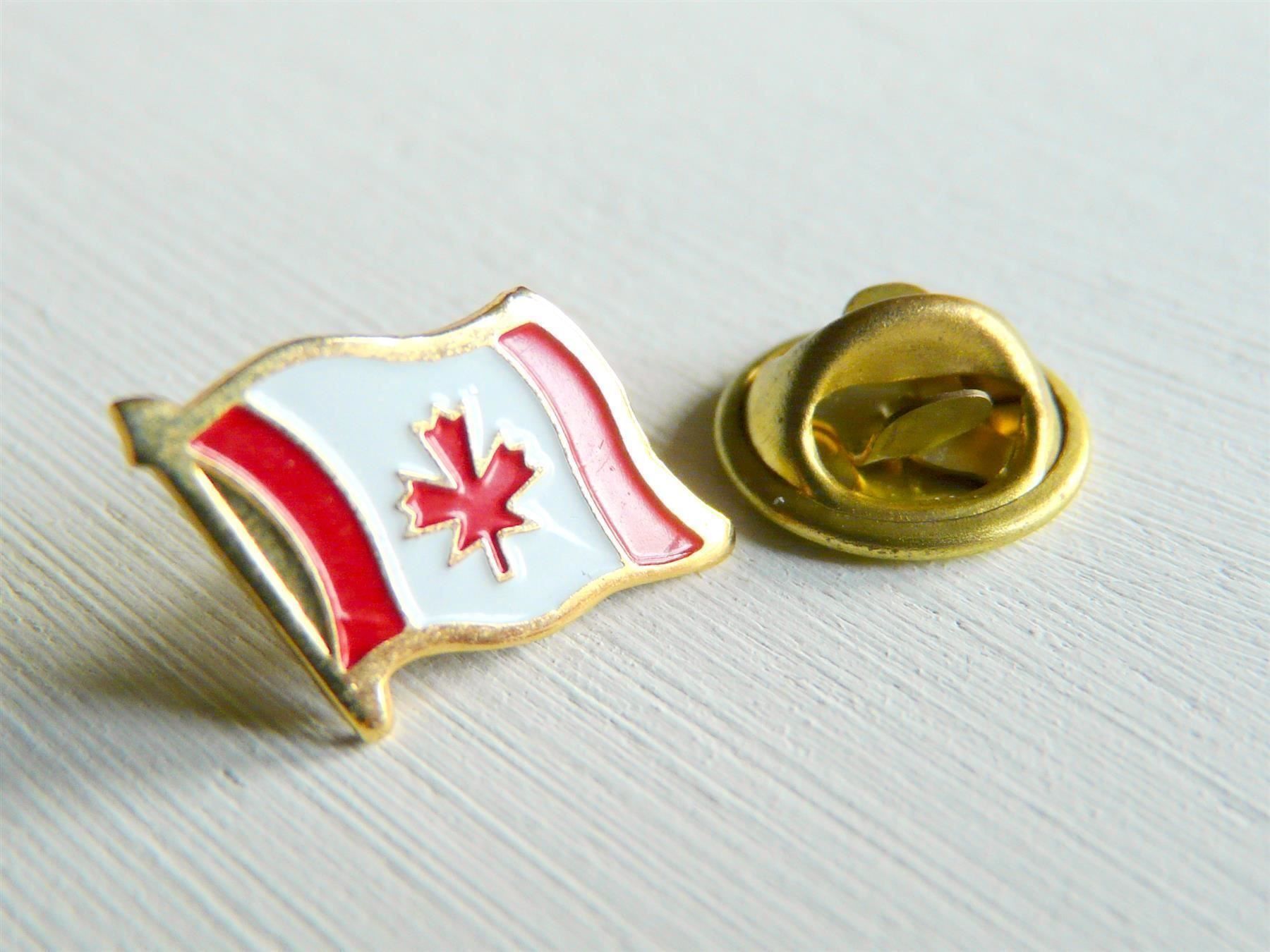 Plaketten & Abzeichen: • Flagge drapeau flag Canada      Versand möglich  Pin G1.33 – Gebraucht aus Pully von websurfer1 2
