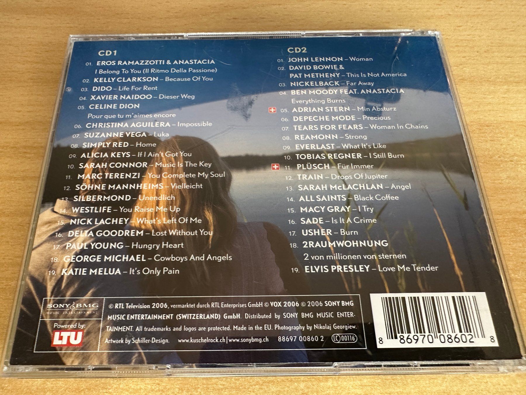 CD: Various Artists - Kuschelrock 20 - 2 CD – Usato da Rikon im Tösstal venduto da Alpenmutz 1