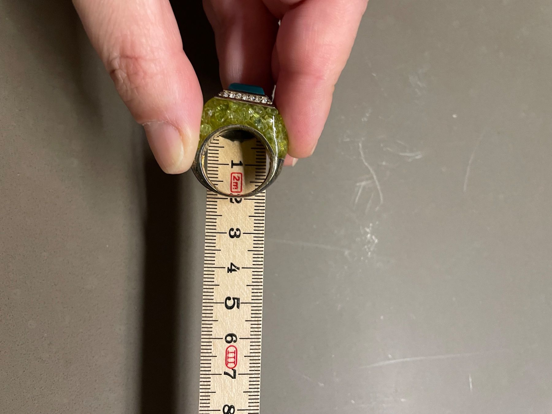 Ringe: REDUZIERT! Grun Ring damen – Neu (gemäss Beschreibung) aus Oberwil BL von Stellochkas 7