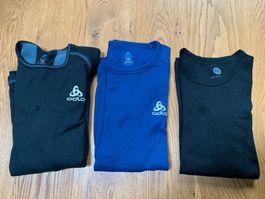 Lot de 3 T-shirt thermiques Odlo/46Nord taille 152