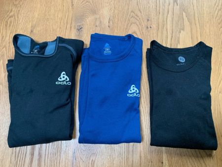 Lot de 3 T-shirt thermiques Odlo/46Nord taille 152