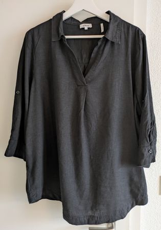 Longbluse schwarz s Oliver 46, ist aber eher 44