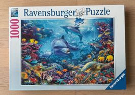 Ravensburger Puzzle 1000 Teile Prächtige Unterwasserwelt Neu
