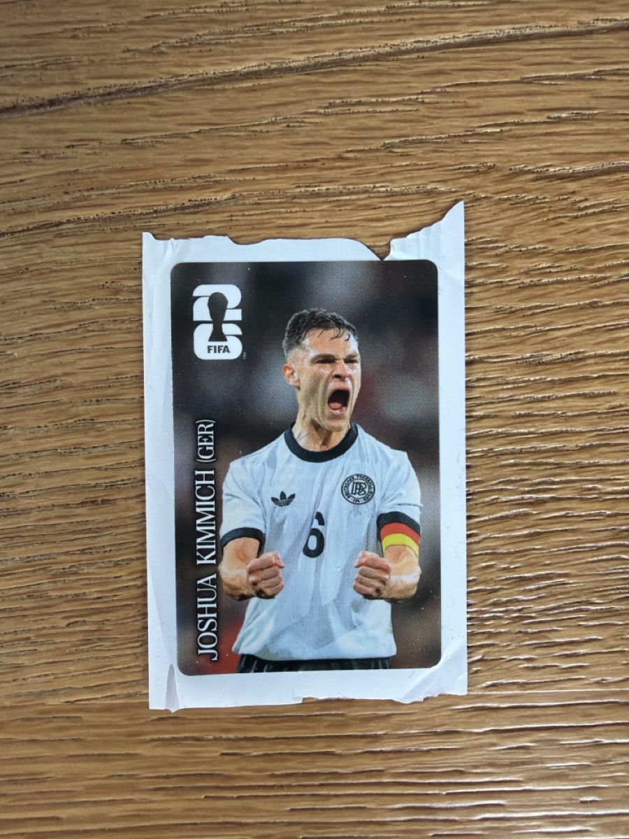 Coca-Cola Carte collezionabili: Coca Cola Panini - Joshua Kimmich GER – Nuovo (secondo la descrizione) da Brugg AG venduto da starmaus