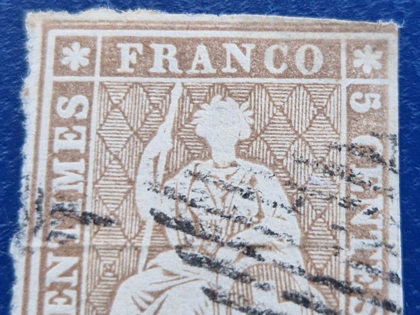 Alle Briefmarken: Strubel 22C, ab 1.- – Gebraucht aus Burgdorf von Glossy01 1