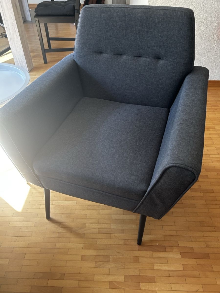 Gonser Sessel: Gonser Sessel grey  – Gebraucht aus St Gallen von kon_2nnp
