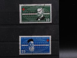DDR 1957  Welttag Rotes Kreuz gest.