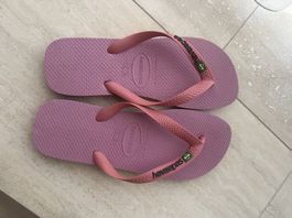 Havaianas Pink Flip Flops Size 41-42 EU