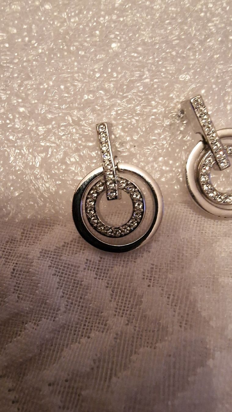 Swarovski Orecchini pendenti & Orecchini a lobo: Swaroski Ohrringe – Usato da St. Gallen venduto da mania03 1