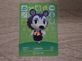 Animal Crossing amiibo Karte, Labelle / Samthea, EU Nr. 104