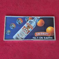 1 Stk. Smirnoff Bild Werbeplakat Reklame