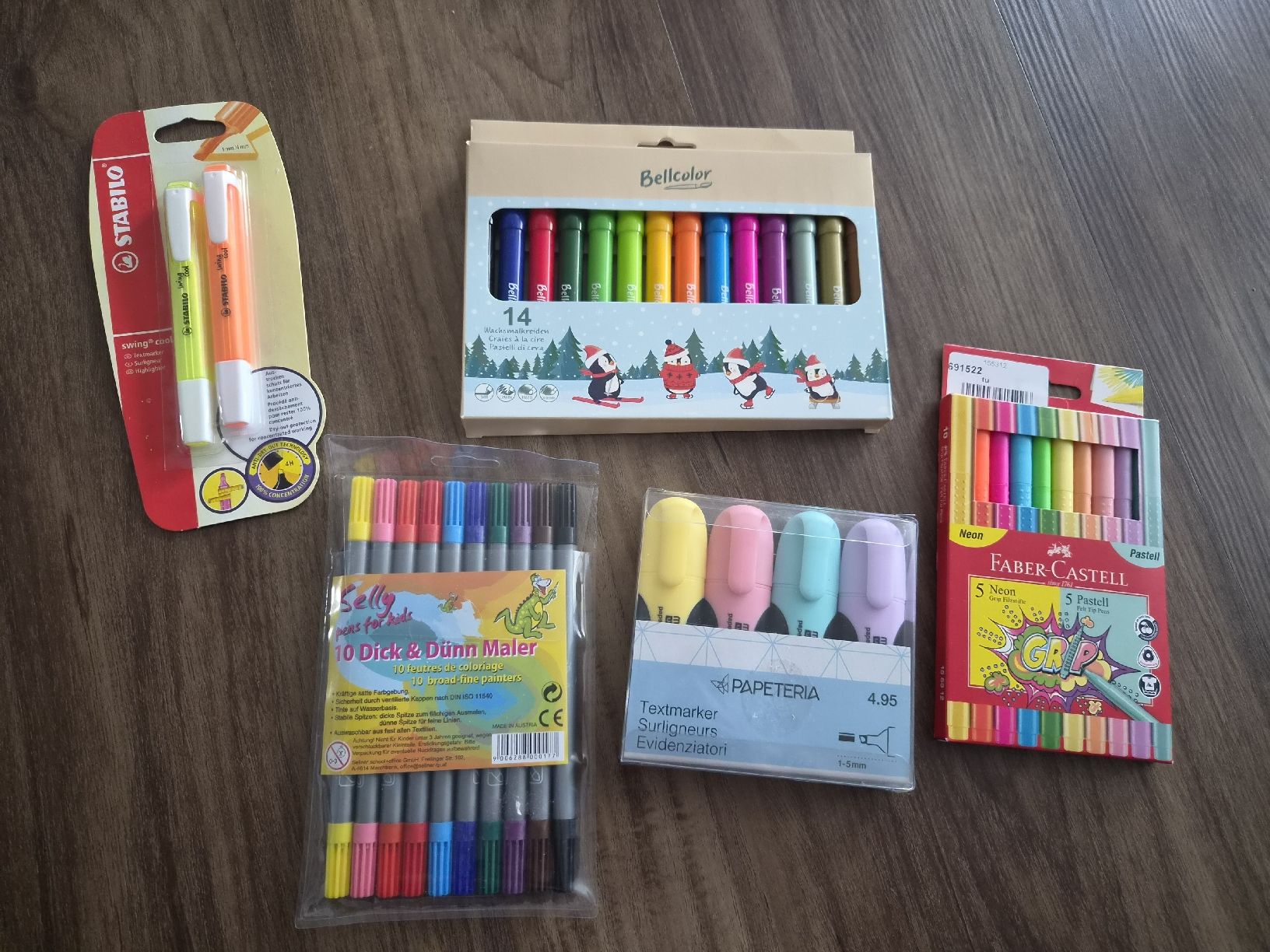 Penna & Evidenziatori: Filzstifte Set NEU – Nuovo e nell'imballaggio originale da Altishofen venduto da tammy05