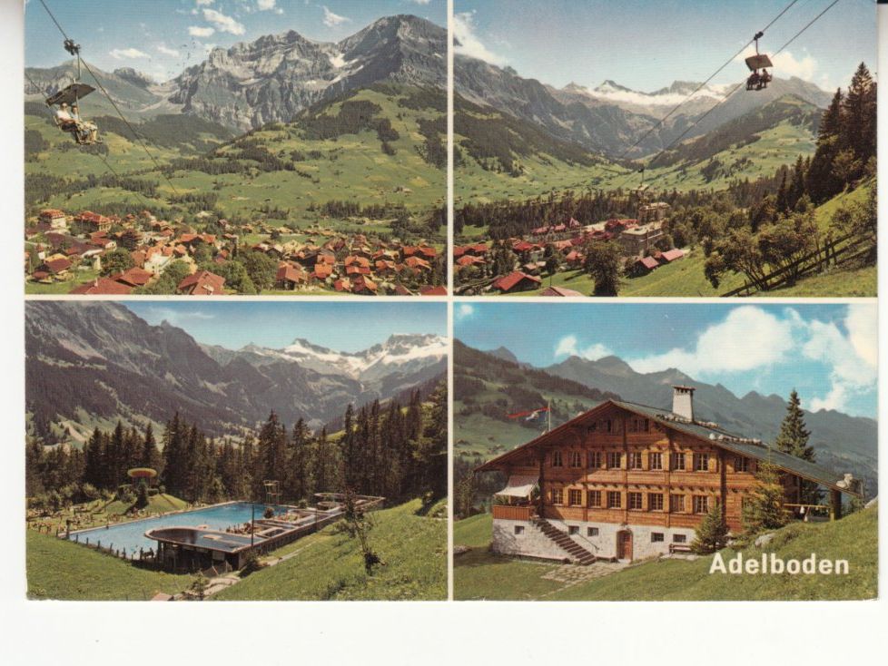 Cartoline postali: Adelboden 1974 – Usato da Bürglen TG venduto da StampGraf