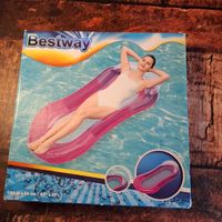 Bestway Luftmatratze Pool-Liege Pink
