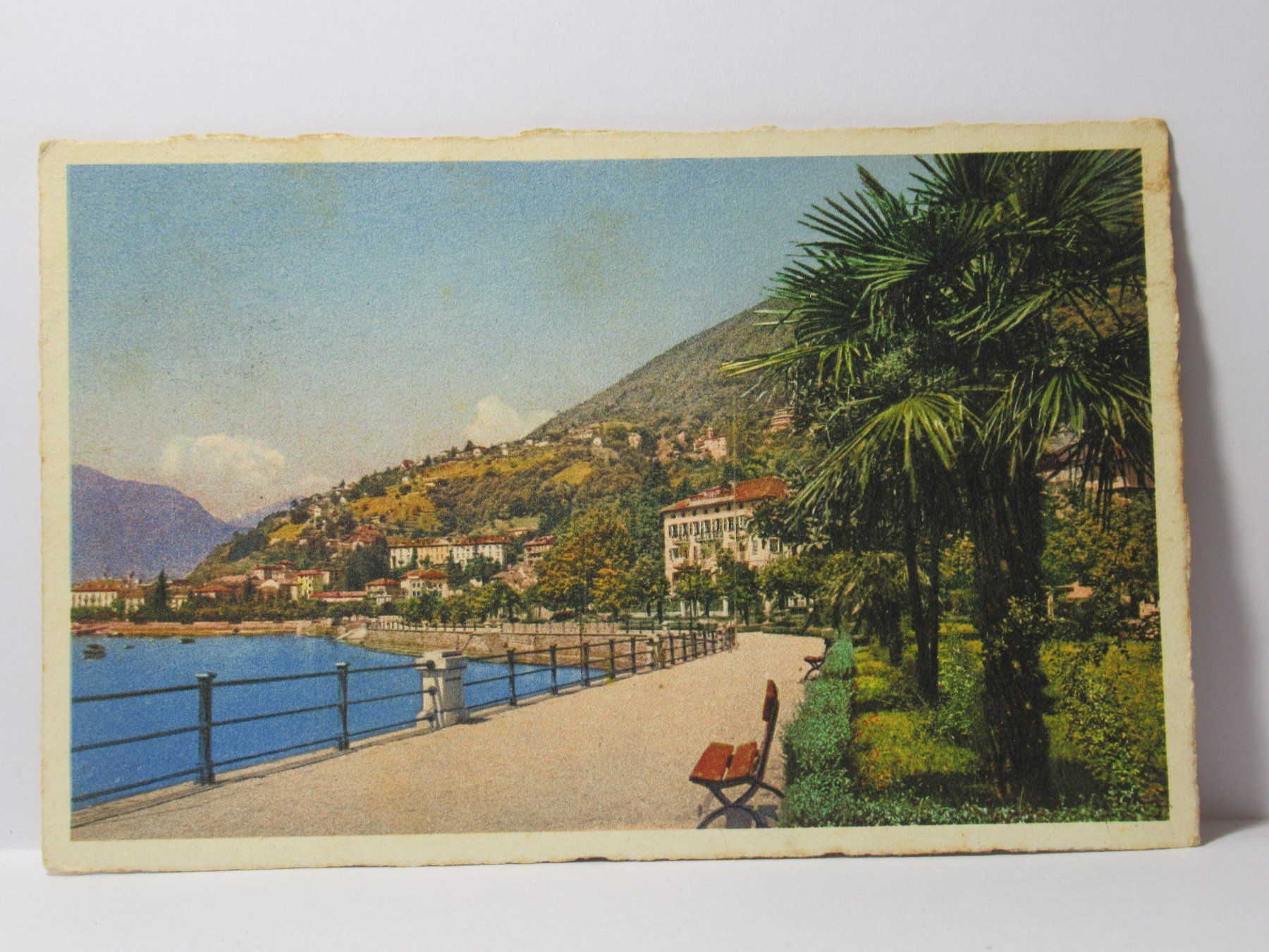 Cartoline postali: Locarno - Muralto . Quai  1931 – Usato da Grenchen venduto da Bluemchen1900