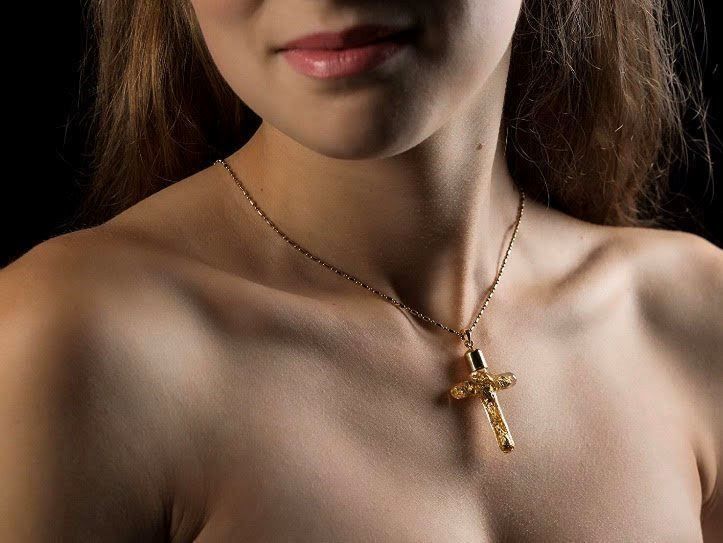 Catenine: Yves Camani Glas Herz oder Kreuz – Nuovo e nell'imballaggio originale da Meilen venduto da Schelmi99 7
