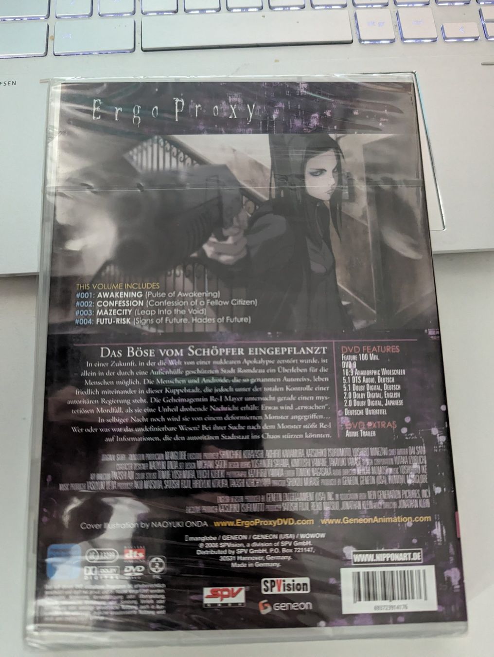 Tous les DVDs: Ergo Proxy Vol. 01 - DVD Neu OVP – D'occasion à Hünenberg See par SpecialEditionGaming 1