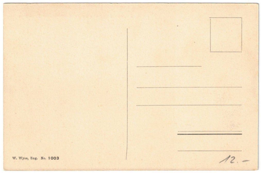 Cartoline postali: Zug - Standseilbahn Zugerberg – Usato da Binningen venduto da Mountainrider 1