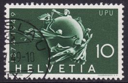 SBK-Nr. 294 (75 Jahre Weltpostverein 1949) gestempelt