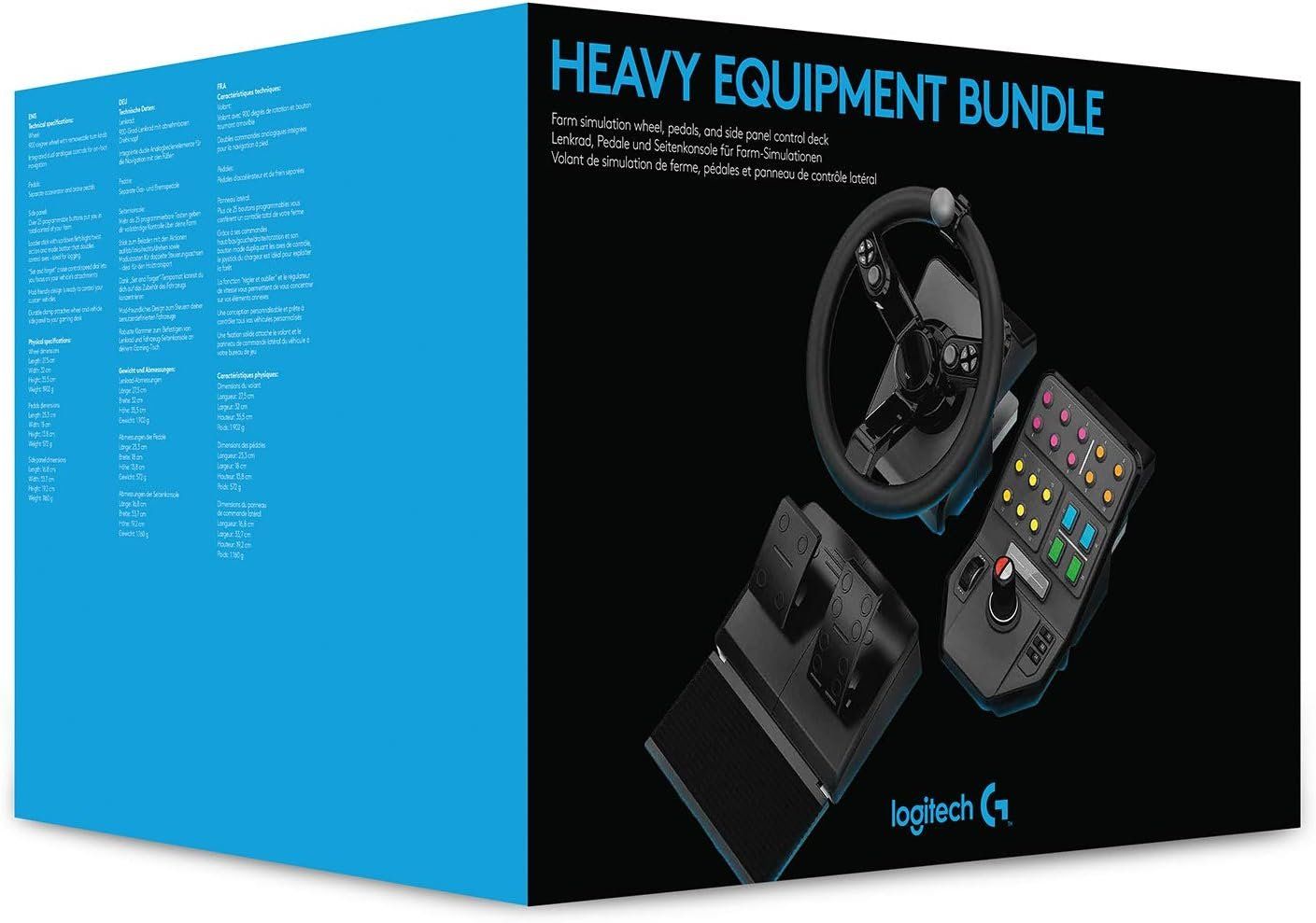 Logitech Manettes: Logitech Heavy Equipment Bundle Farming Simulator + boîte – D'occasion à St-Prex par AMPmike 1