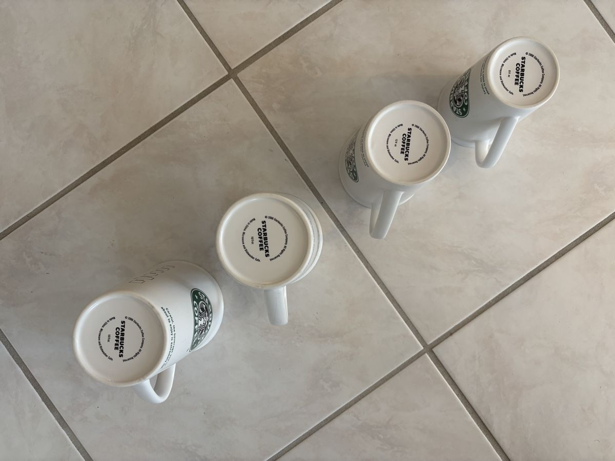 Starbucks Tassen: 4er-Set Starbuckstassen – Gebraucht aus Zufikon von eskilt 3