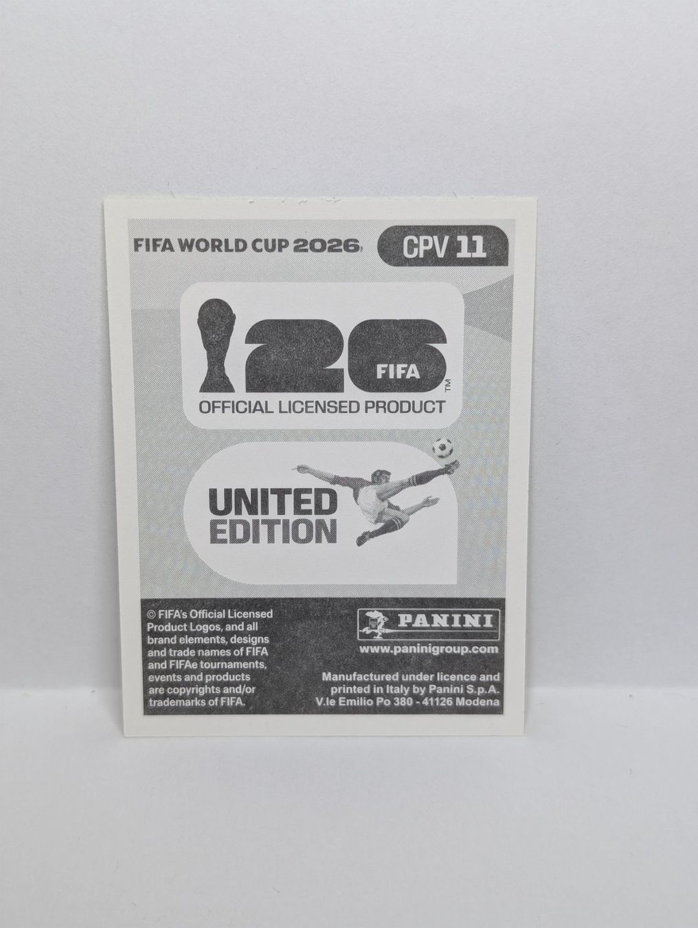 Panini Carte collezionabili: Panini WM 2026 - CPV 11 - Patrick ANDRADE CAP VERT – Nuovo (secondo la descrizione) da Founex venduto da amel89 1