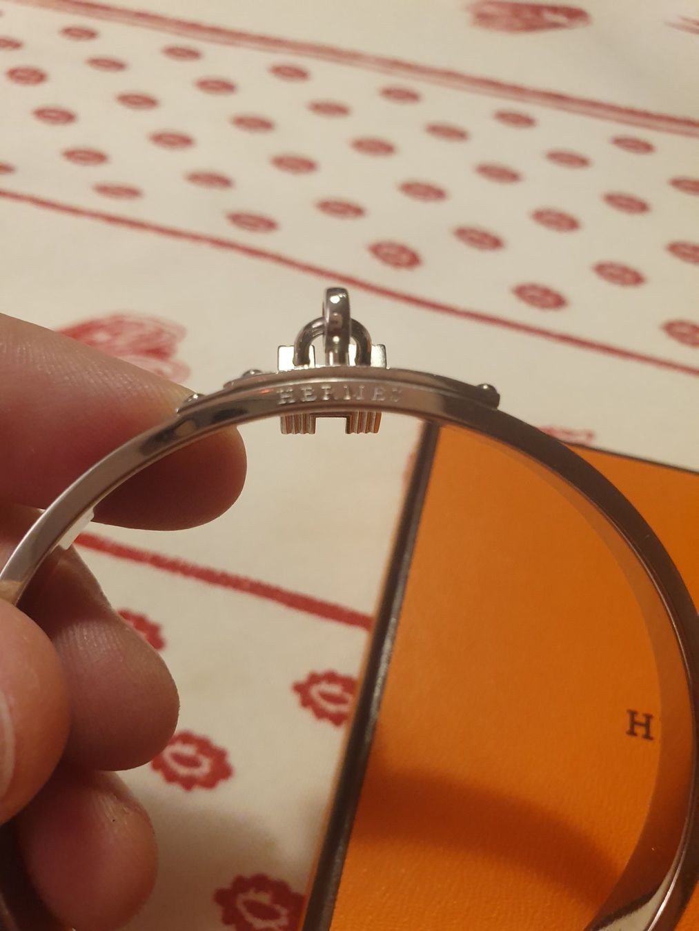 Hermès Bracciali & Braccialetti: Hermes bracelet kelly bangle – Usato da Genève venduto da GenevaLuxury 3
