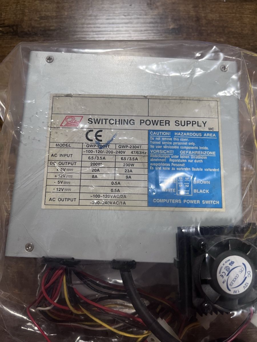 Elektronikbauteile: Power Supply 200W – Gebraucht aus Zürich von cls_jgc7