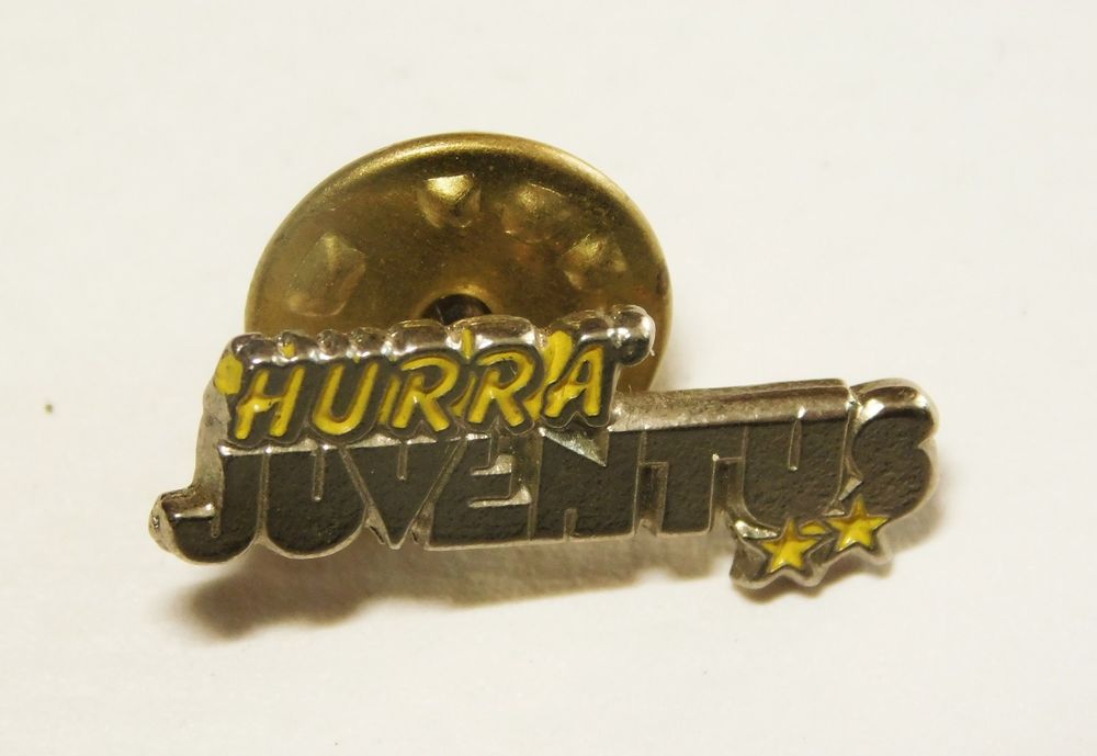 Pin's Spilla Vintage Juventus Due Stelle - Badge Collection Football Italie