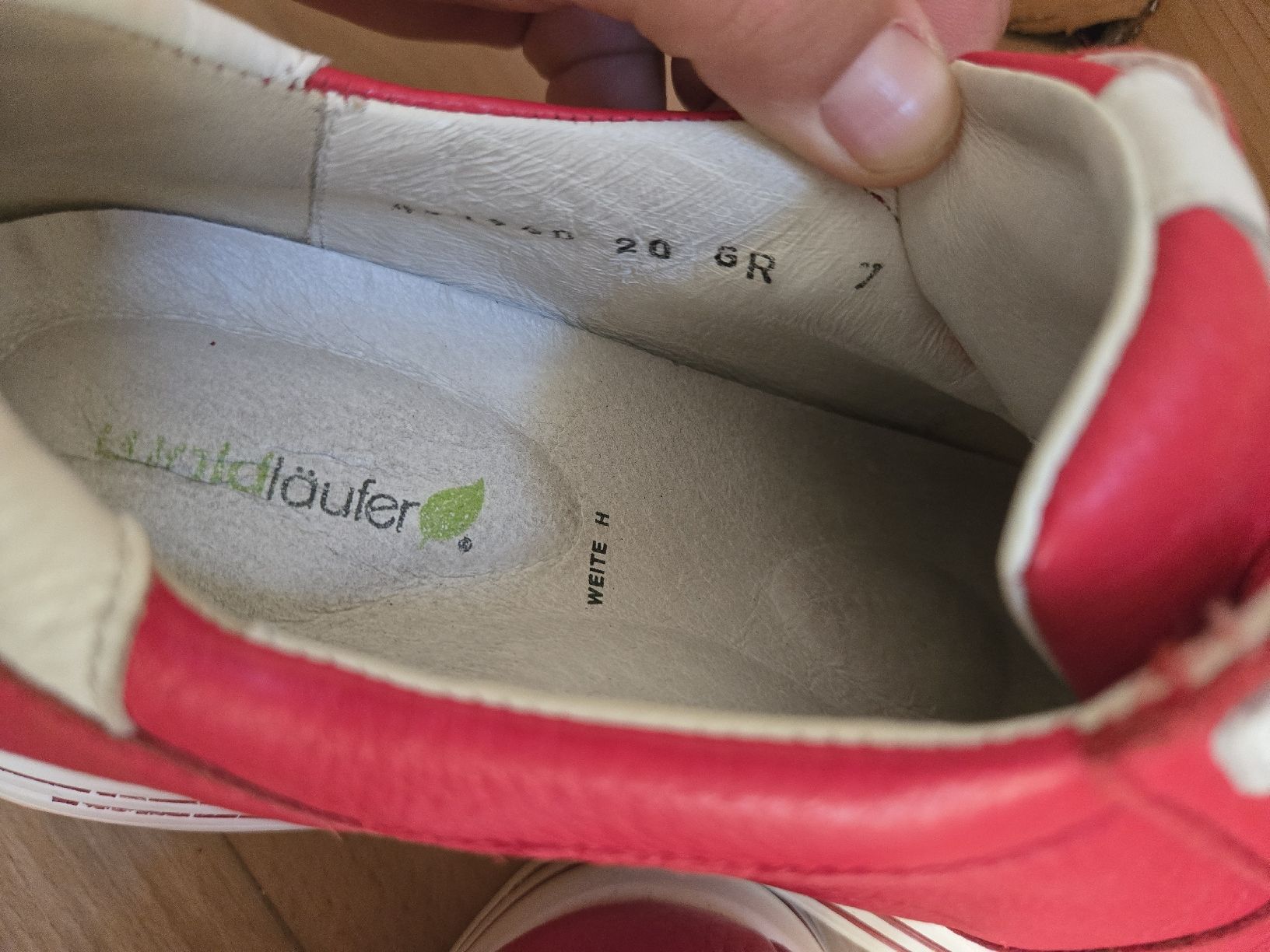 Scarpe da donna: Waldläufer Halbschuhe rot - Grösse 40  – Usato da Unterterzen venduto da elebo 5