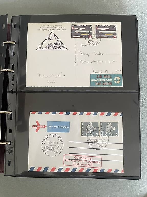 Tutti i francobolli: Luftpost Sammlung – Usato da Zürich venduto da boerge85 4