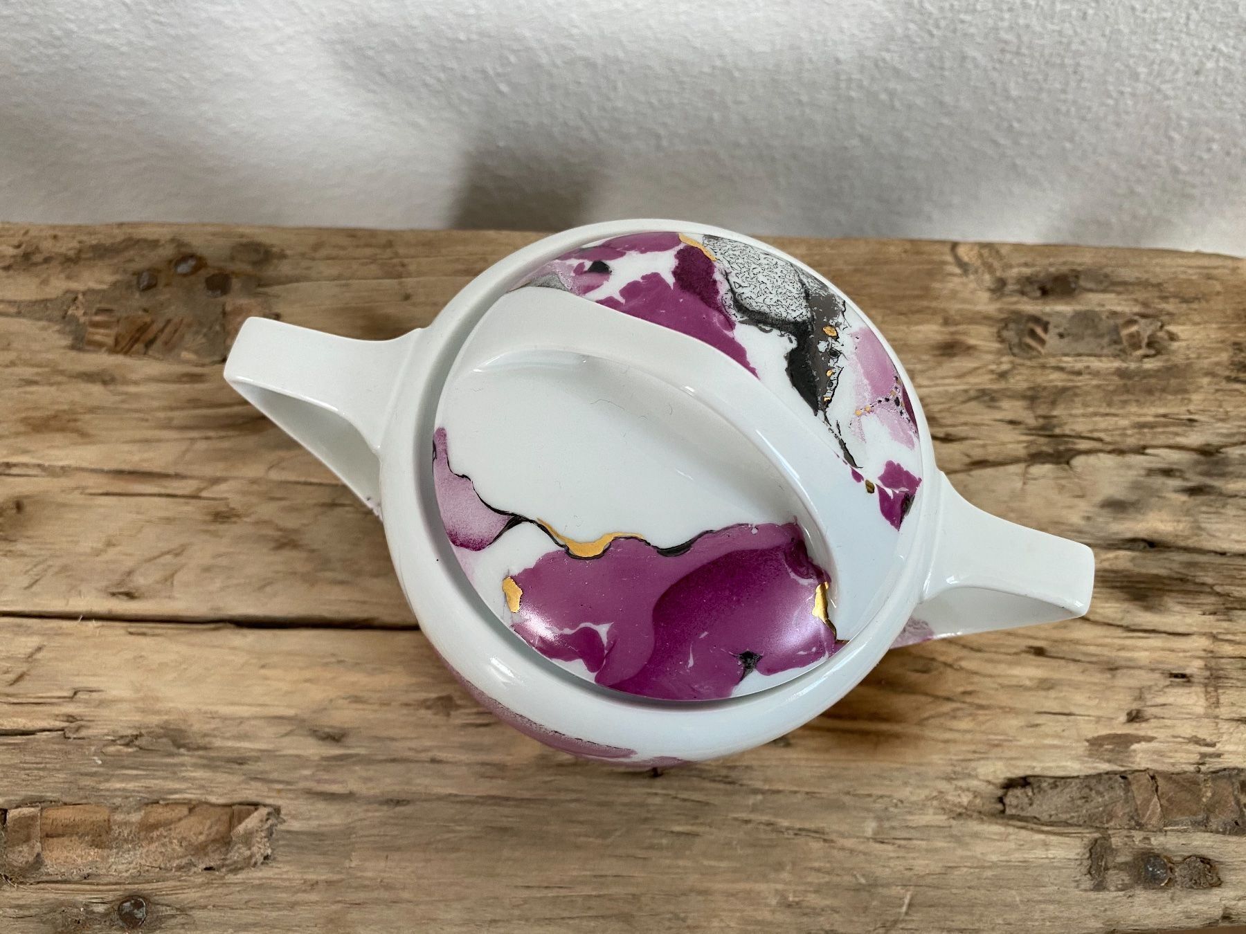 Rosenthal Zuccheriere: Rosenthal Zuckerdose mit Goldakzenten – Usato da Lyss venduto da rar_q66b 1