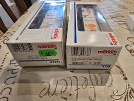 2 Stück Märklin 47331 4738  Frigo Migros mit OVP