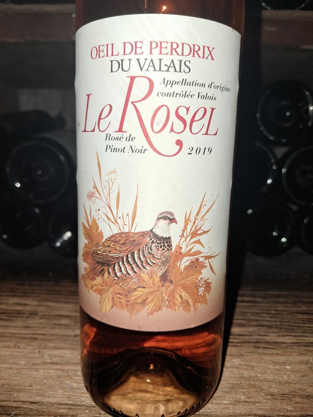 Vino: Le Rosel Œil de Perdrix du Valais 2019 – Nuovo e nell'imballaggio originale da Le locle venduto da juliensaran 1