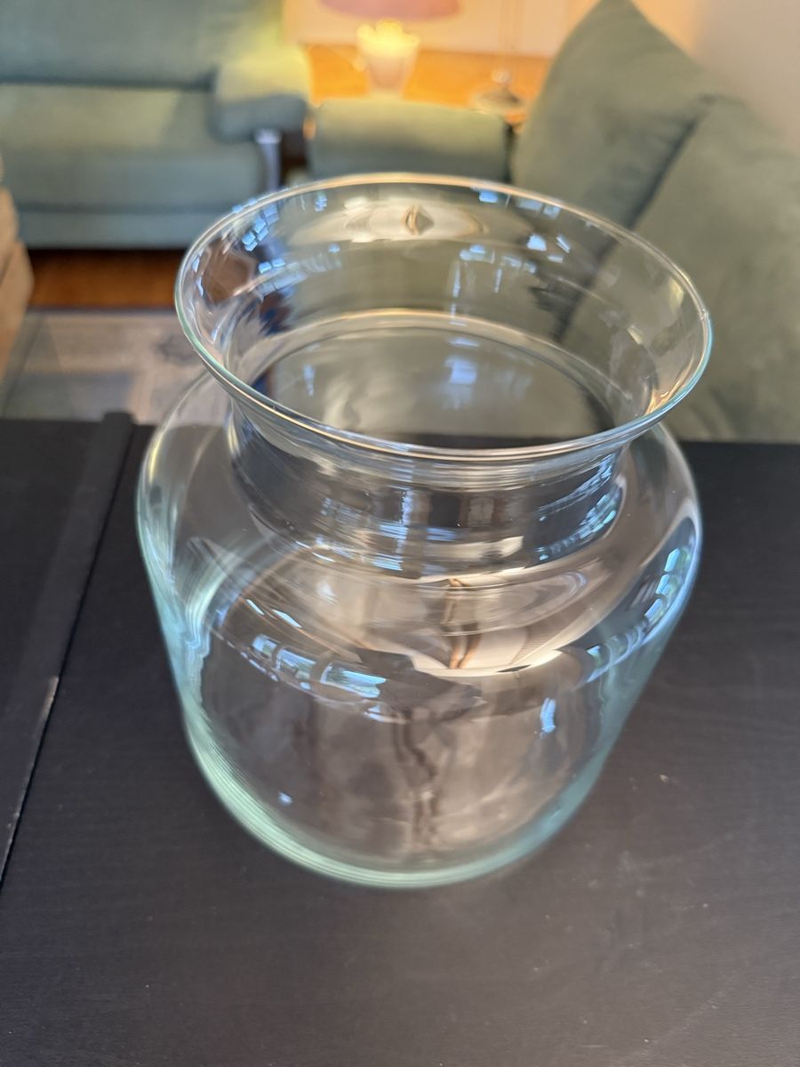 Vasi & Recipienti: Vase en verre transparent – Usato da Les Enfers venduto da samoern 1