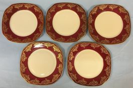 5 x Langenthal Porzellan Untertasse