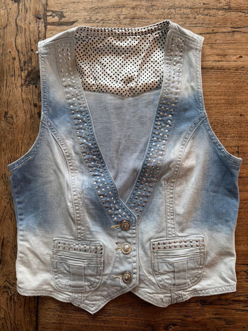 Gilet & Giacche senza maniche: Jeans Weste, Gilet. Gr.S. – Usato da Zürich venduto da Sunnyflower97